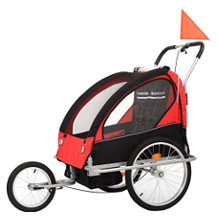vidaXL cykelvagn för barn