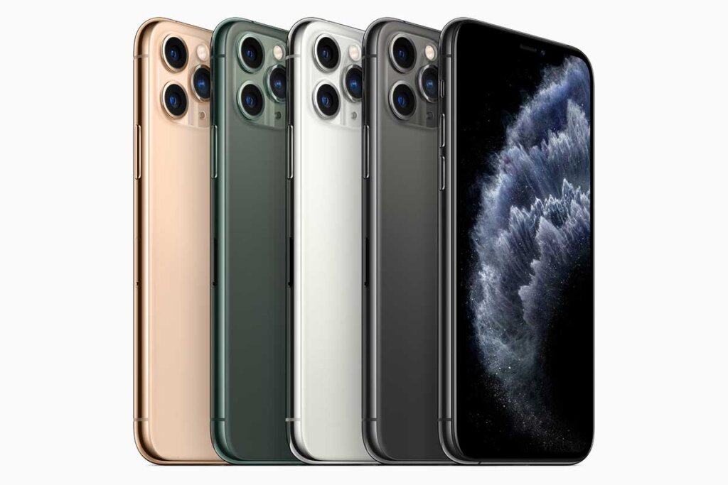 iPhone 11 Pro i olika färger