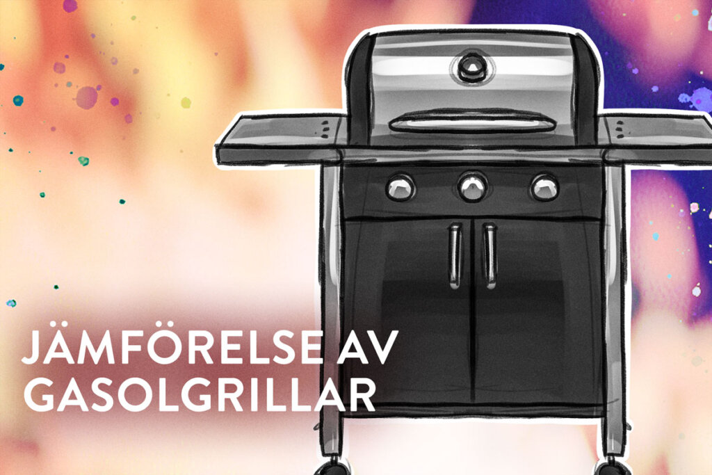 gasolgrill jaemfoerelse