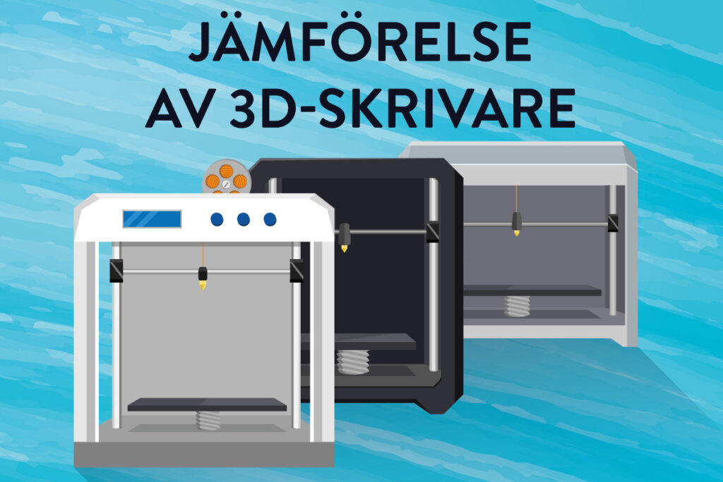 jaemfoerelse av 3d-skrivare