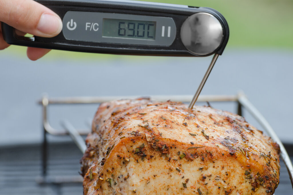Grilltermometer med display