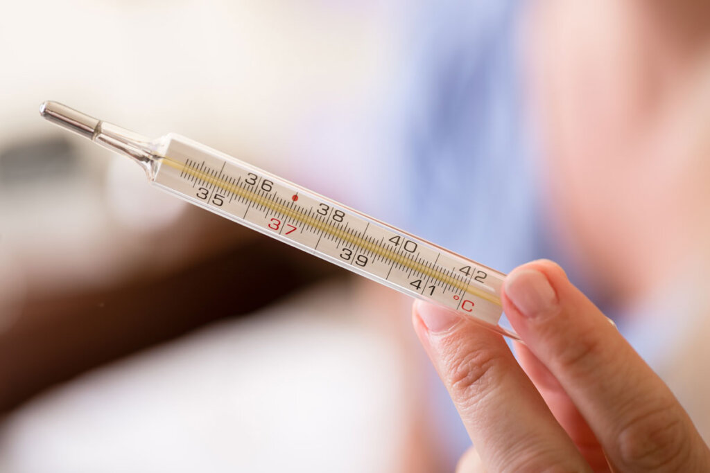 analog termometer för rektal mätning