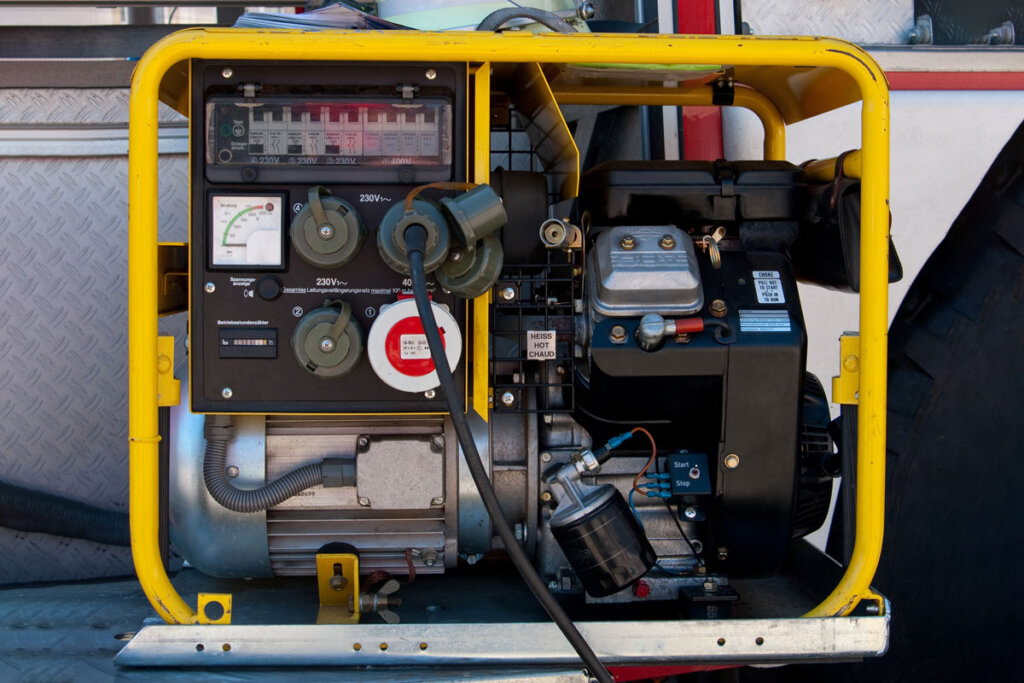 Kraftgenerator för brandkåren
