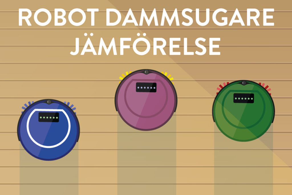 robot dammsugare jaemfoerelse