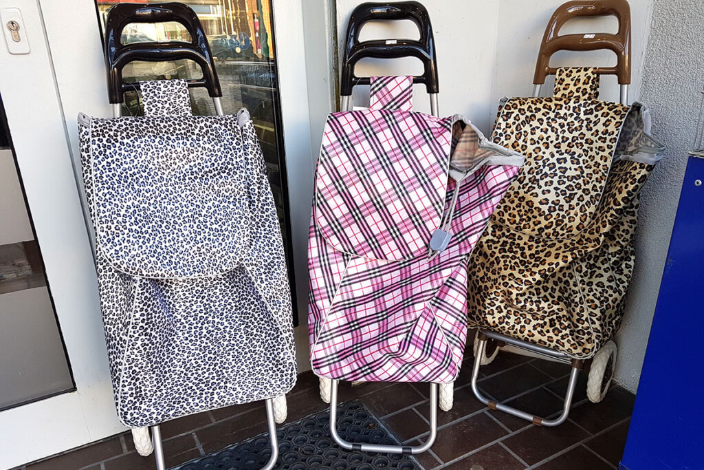 various_shopping_trolleys_in_front_of_a_store_shop