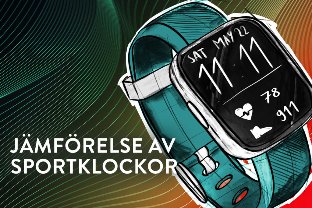 sportklocka jaemfoerelse